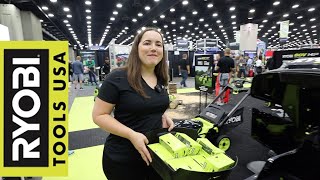 New Ryobi Outdoor Equipment Featured at the Equip Expo 2023 [upl. by Enahsed]