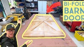 Building a BiFold Barn Door [upl. by Curren728]