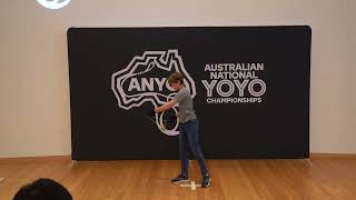 Australian National Yoyo Championships Amateur Div 17th Neo Freedman [upl. by Kinimod]