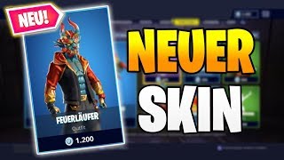 NEUER SKIN Feuerläufer 🐲🔥 Fortnite Shop Heute 52  Item Shop 5 Februar 🛒 [upl. by Draude]