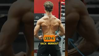 FST7 BACK WORKOUT fitness motivation gimnasio trending cbum fst7 hanyrambod [upl. by Isabea]