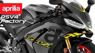 Aprilia le pone los alerones de su MotoGP a su RSV4 2025 con más potencia y capacidad de predicción [upl. by Berard]