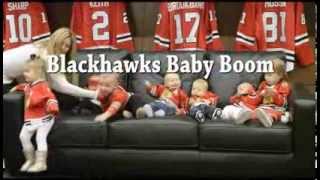 Blackhawks BABY BOOM Chicago Parent behindthescenes February cover shoot [upl. by Edrahs653]