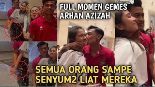 Kalian harus liat ini momen gemes arhan azizah semalem orang  orang pada salting liat mereka [upl. by Hibbert393]