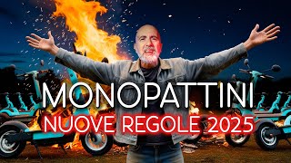 MONOPATTINI nuove 😡 regole 2025 [upl. by Anil]