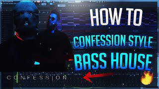 How To Confession Style Bass House Track Like Malaa FL Studio Tutorial [upl. by Pfeifer797]