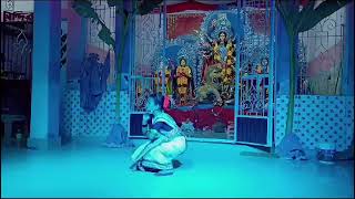 Durga puja Dance💃 gauri alo presidented by Ruhi Das [upl. by Demakis]