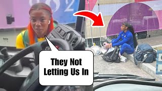 This Is Ridiculous  ShellyAnn FraserPryce amp Shacarri Denied Access To The Warm Up Track [upl. by Gabriel]