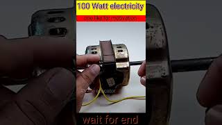 How to Build a Free Electricity Generator Using Magnet and Motor physics science [upl. by Ielak78]