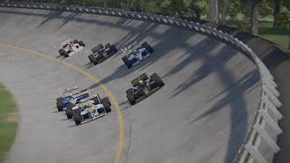 AUTOMOBILISTA 2  Senna Piquet Prost  MONZA 10K  Lotus 98 T [upl. by Euqinay468]