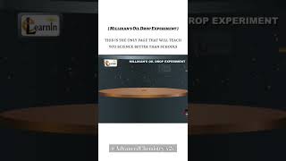 Millikans oil droplet experiment charge on electron12th physics yt chemistry shortsfeed [upl. by Casteel]