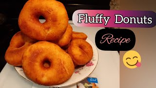 How To Prepare Fluffy Donuts Moist Donuts Soft Donuts [upl. by Ranzini]