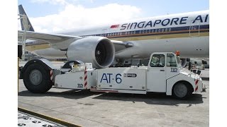 TowbarLess Tractor at Auckland International Airport [upl. by Crosley589]