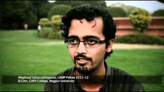 LAMP Fellow Meghnad Sahasrabhojanee on what he has learned from the Fellowship [upl. by Yeaton88]