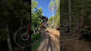 Crazy MTB skills🤯🤯 bike mtb jump mountainbike mtbskills mountainbikeskills dirtbike [upl. by Leibarg]