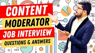 Content Moderator Interview Questions and Answers  Content Moderator Job Interview [upl. by Capon]