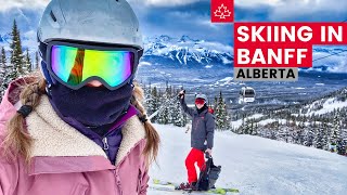 SKIING in BANFF NATIONAL PARK Best Skiing in the World [upl. by Oj]