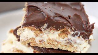 No Bake Chocolate Eclair Cake  Only 4 Ingredients [upl. by Htnicayh]