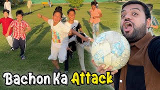 Bachon Ka Ball Le Kar Bhag Geya 😂  YouTubers Ki Iftari 😍 [upl. by Sukul738]