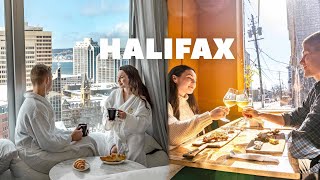 Halifax Travel Guide in Winter FOOD TOURS amp WHERE TO STAY [upl. by Aseek875]