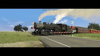 Strasburg 90 at Esbenshade Road Crossing [upl. by Lyrad]