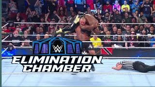 Brock Lesnar Vs Bobby Lashley Elimination Chamber Full Match [upl. by Latton794]