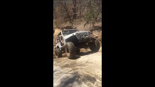 V8 Magnum Jeep TJ on Shipwreck at Gulches ORV [upl. by Armillda]