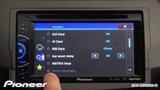 How To  AVHX3500BHS  System Settings [upl. by Enelrae160]