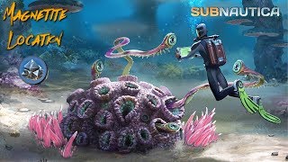 Subnautica  How to get Magnetite Fastest Way  Full Version  2018 [upl. by Alvord]