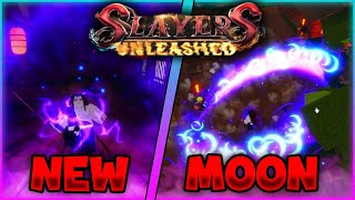 THIS DEMON SLAYER GAME HAS THE BEST MOON BREATHING  Slayers Unleashed 2023 Update  NEW CODES [upl. by Clementas]