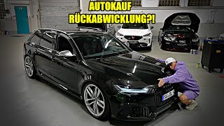 Rückkauf Audi RS6  nach nur 5 Monaten gibt der Kunde sein Auto zurück [upl. by Heurlin]