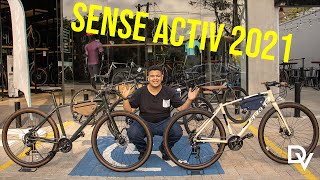 Bicicleta Urbana SENSE ACTIV 2021 [upl. by Kenzi]