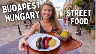 INTENSE Hungarian FOOD TOUR in Budapest Hungary  Paprikash Mangalica Pogasca Goulash amp MORE 🇭🇺 [upl. by Changaris]