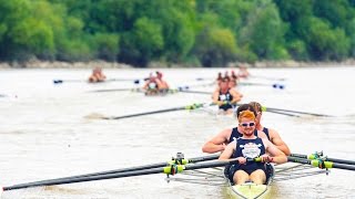 Rowing race against a tidal bore  Red Bull Outrow 2014 [upl. by Fenny]