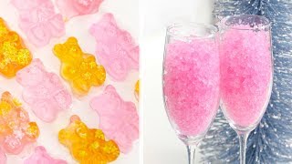 Prosecco Gummies 2 Ways  Prosecco Gummy Bears amp Prosecco Cocktail Jellies  New Years Recipes [upl. by O'Driscoll958]