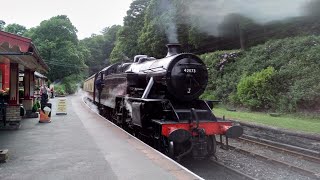 Fairburn on the Lakeside and haverthwaite heritage railway [upl. by Accber]