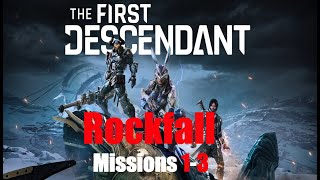 The FIRST DESCENDANT  Rockfall Missions 13 [upl. by Solracsiul871]