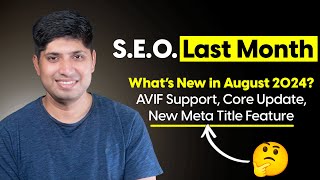 SEO Last Month September 2024  Latest Updates From Google Search Google Ads and Bing in Hindi [upl. by Errecart]