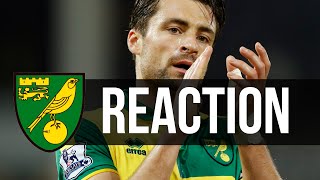 Arsenal 10 Norwich City Russell Martin Reaction [upl. by Niatsirk]