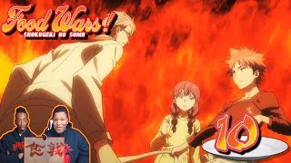 SHOKUGEKI Food Wars Shokugeki No Soma  Episode 10  Reaction [upl. by Illyes]