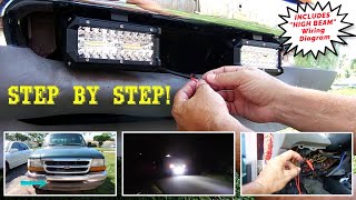 How To Wire Up amp Install LED Light Bars [upl. by Treble]