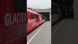 Surprising Alpine Train Ride Glacier Express in Switzerland [upl. by Coco]