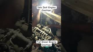 Tata Zest Diesel Engine Overhaul  Diesel Swift Dzire Zest Fiat Low Compression  tatamotors [upl. by Hanimay]