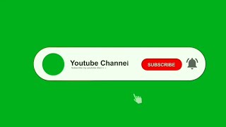 Green Screen Subscribe Button Animation  Top 5 Green Screen Animated Subscrib Button Effect [upl. by Hurley]