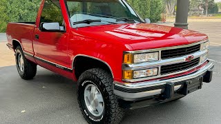 1994 Chevrolet K1500 Silverado WalkAround [upl. by Roselin]