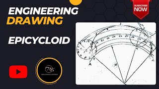 How To Construct an Epicycloid  Given the Diameter of Base and Rolling Circle I Muhammad Kamran [upl. by Danyelle508]