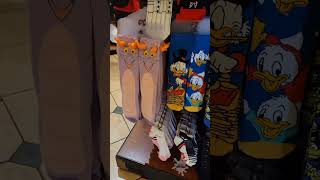 Disney Socks betzasworld disneymerch calcetines mickeymouse disneylover [upl. by Inotna]