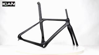 Disc Brake Road Bike Frameset RD01 [upl. by Ymmac392]