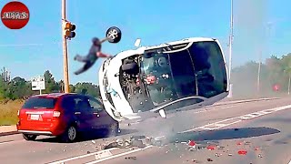 35 Crazy Moments Car Crashes of Idiots In Cars Got Instant Karma Thatll Freak You Out [upl. by Adiam]