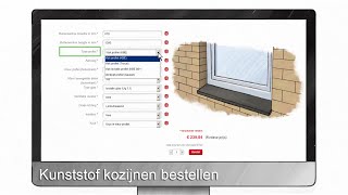 Kunststof kozijnen online bestellen bij webshop creonkozijnennl [upl. by Yerocaj]